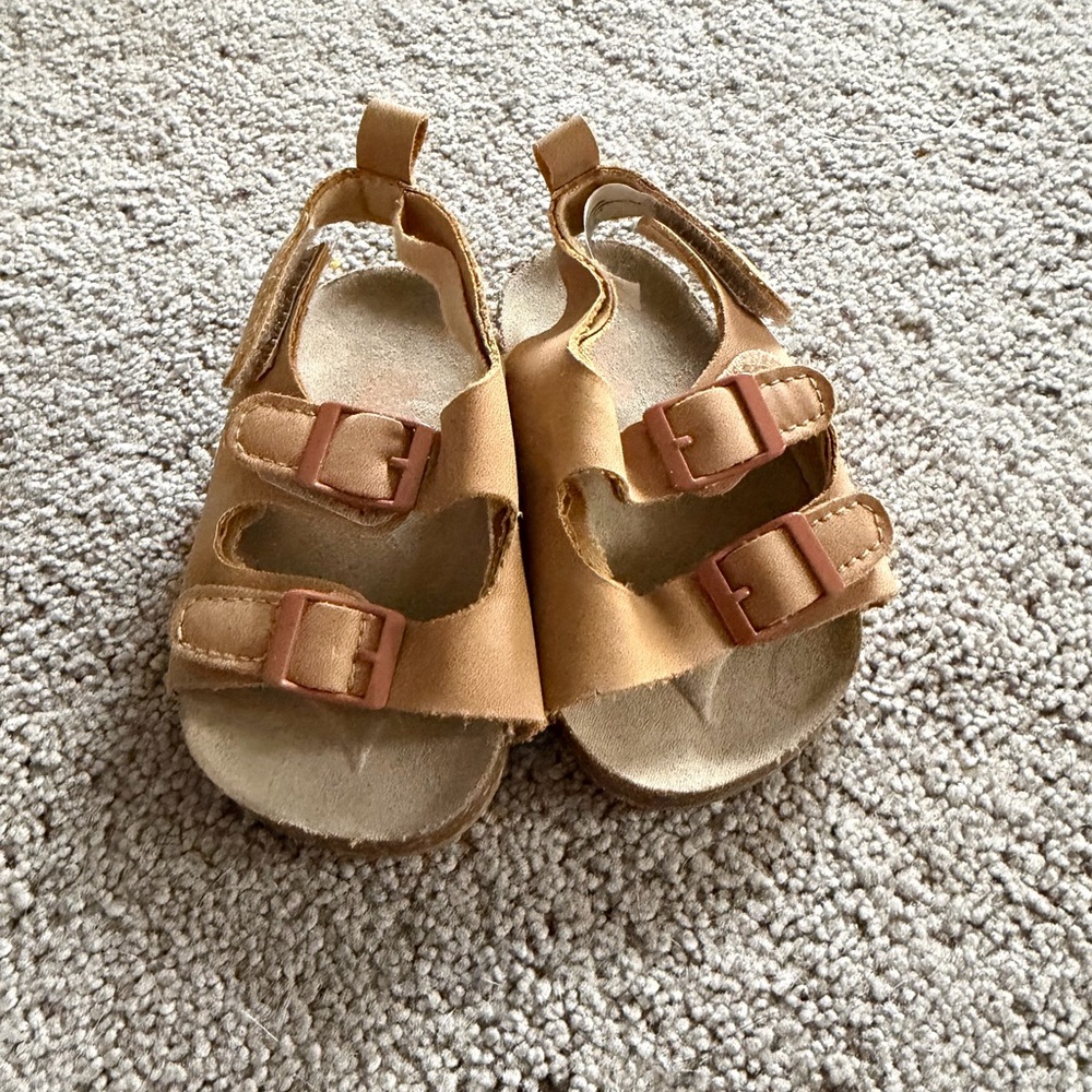 Kids Tan Sandals